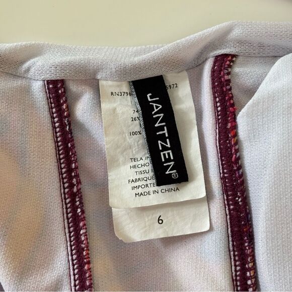 Jantzen Pink and Orange One Piece Swim - Picture 7 of 7